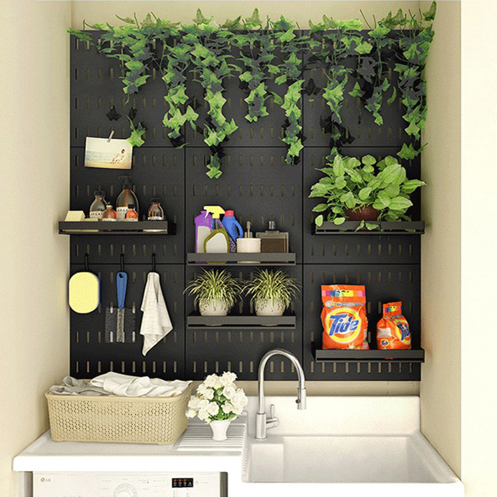 pegboard, kitchen , bathroom, organise
